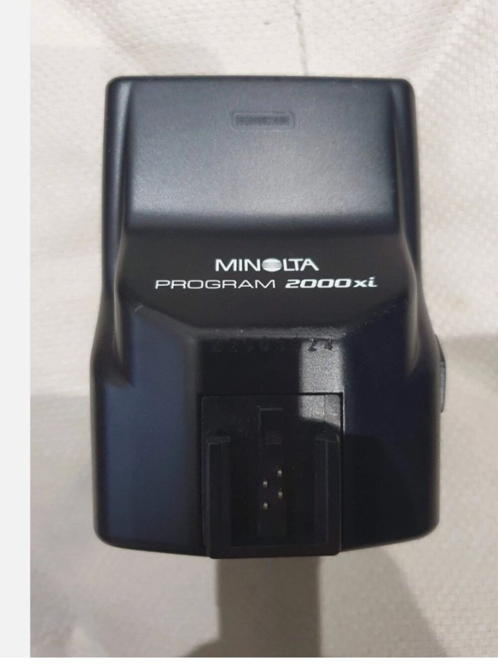 Minolta Program 2000xi Compact External Flash - Black (Film Camera)